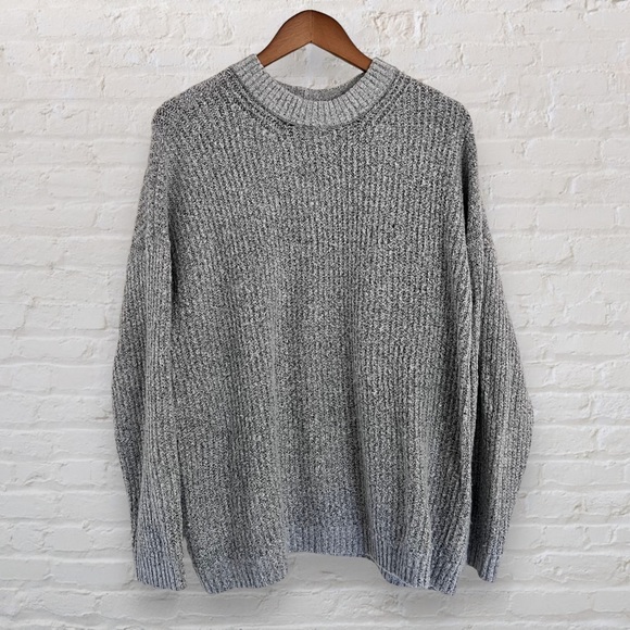 American Eagle Outfitters Sweaters - American Eagle Gray Oversized Sweater Size M